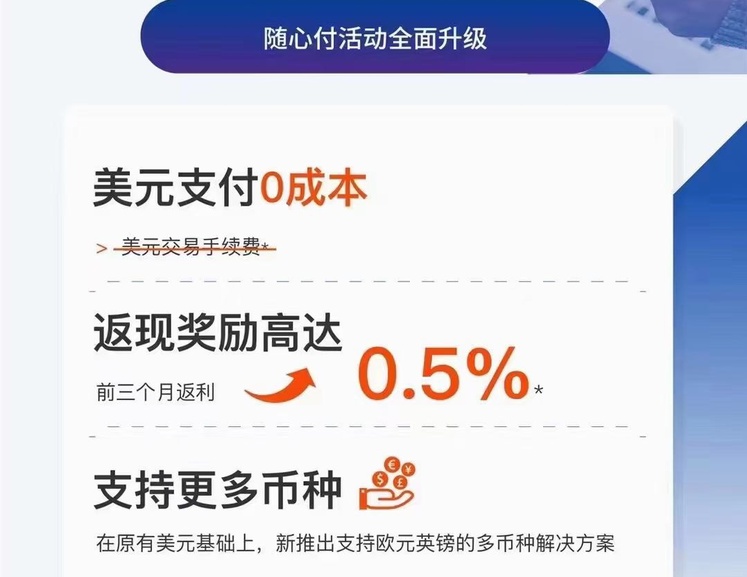 随心付活动全新升级-三大优势