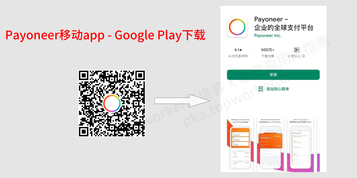 Payoneer移动app-google-play下载